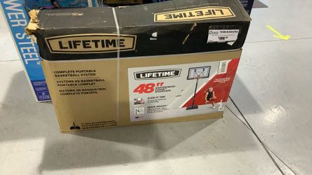 Lifetime 48” Complete Portable Basketball System $200