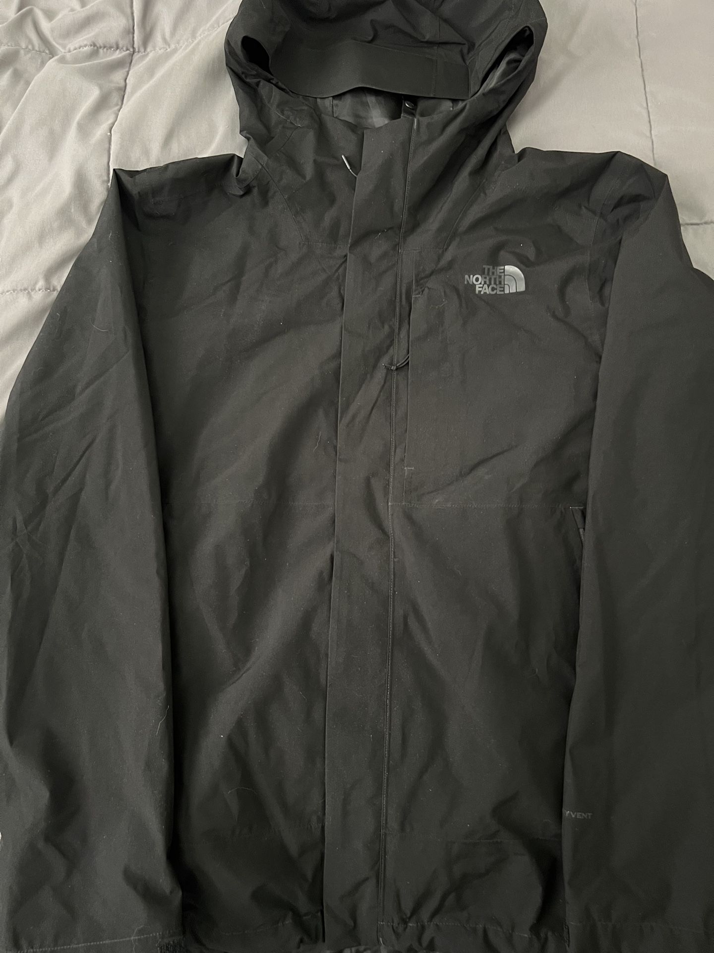 North Face Zip Up Winter Coat Coats & Jackets