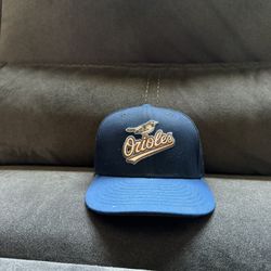 orioles fitted cap