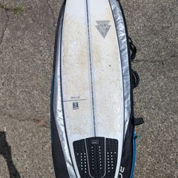 5'7 Firewire Tomo Revo Surfboard 