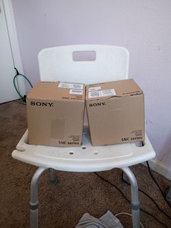 2 Sony SNC-EM641 security cameras