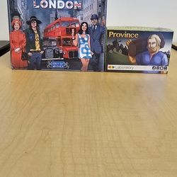 2 New Board Games Ticket To Ride London And Province