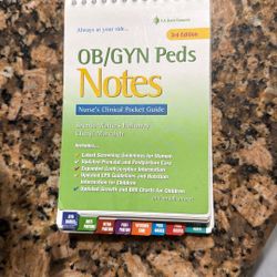 OB/GYN Peds Notes Pocketbook