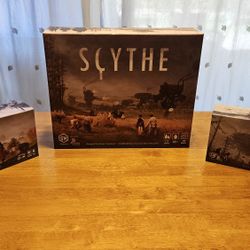 Scythe with Encounters, Rise Of Fenris, and Invaders From Afar