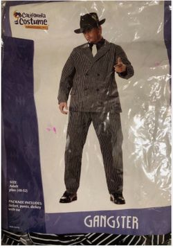 Plus Size Gangster  Halloween Costume 