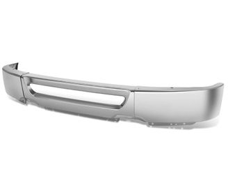2006-2008 Ford F150 Polished Chrome Front Bumper Face Bar w/o Fog Lights Holes