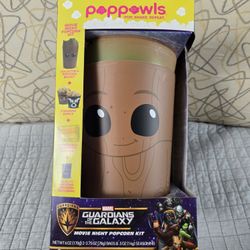Marvel Guardians of the Galaxy Poppowls Movie Theater Kit w/ 2 Additional Bowls