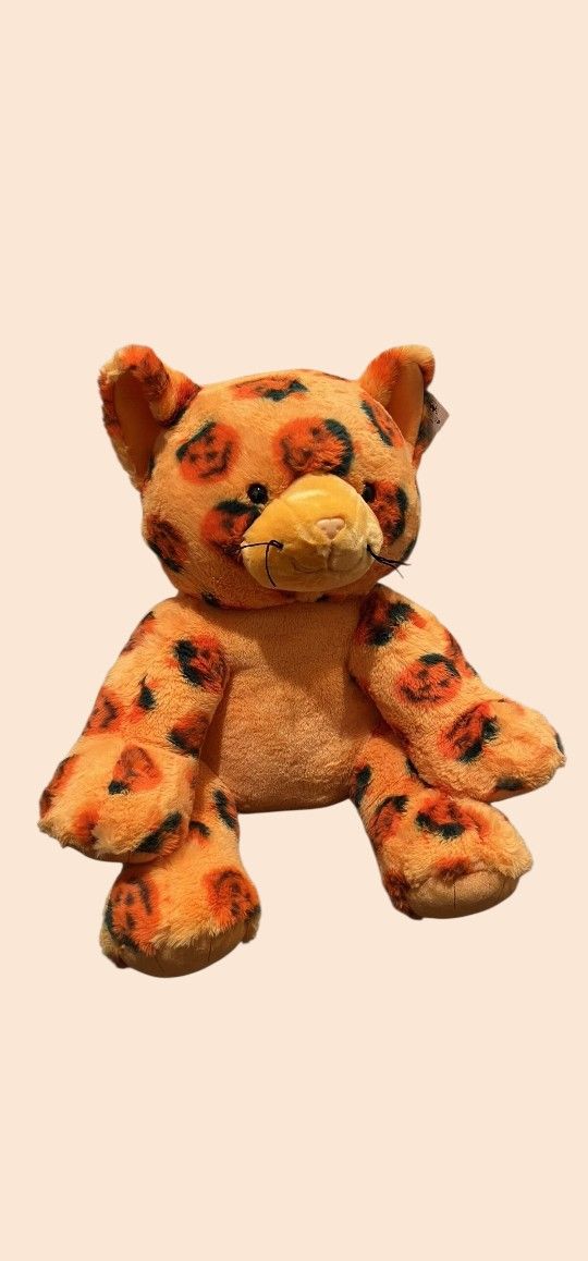 NWT Giant Halloween Pumpkin Kitty