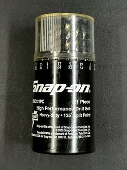 SNAP-ON SPLIT POINT DRILL BIT SET
