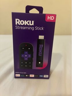 Roku HD Streaming Stick with Voice Remote – Brand New Sealed