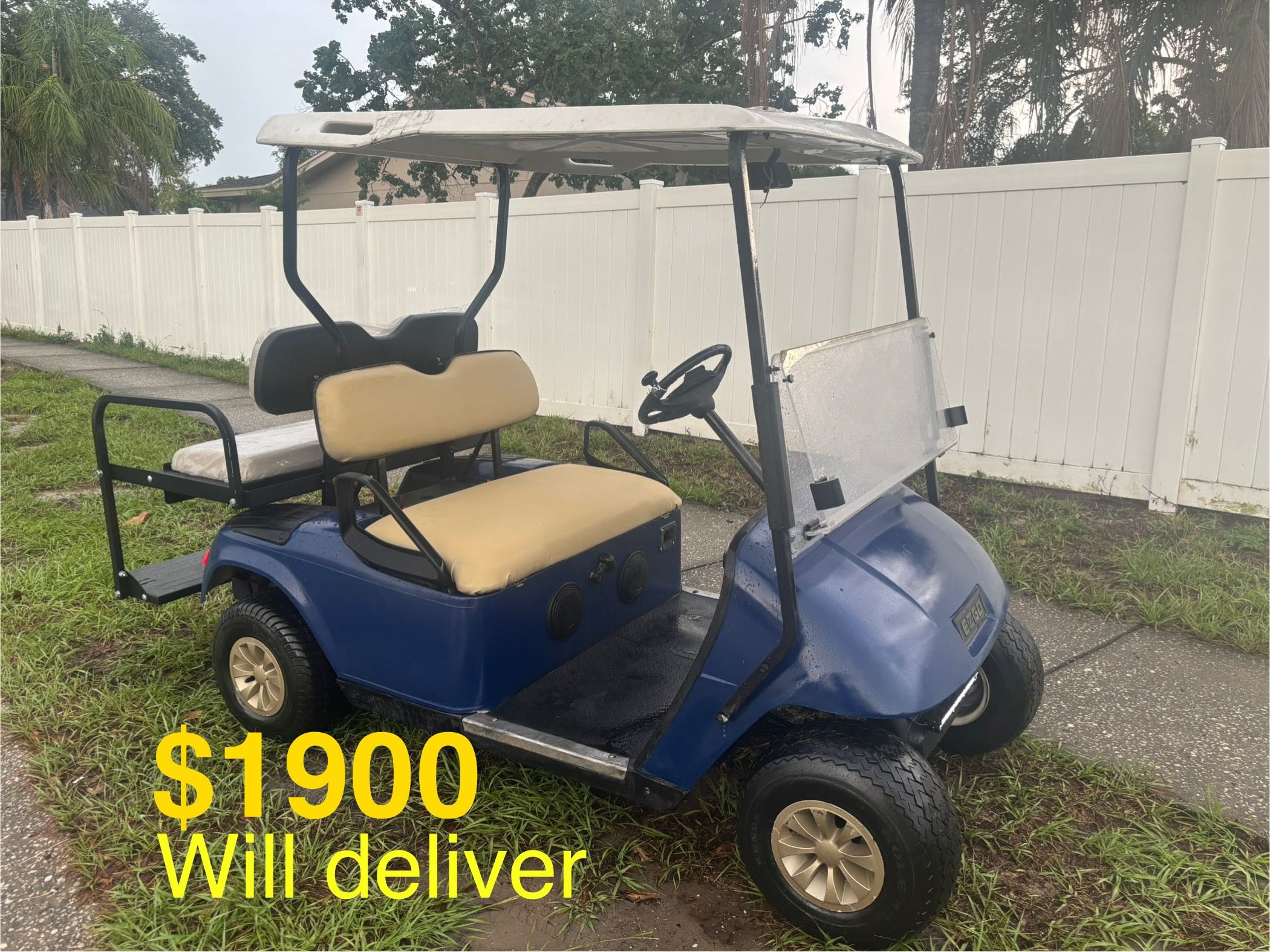 EZGO TXT Golf Cart (will Deliver)
