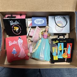 Vintage Barbie Christmas Ornaments