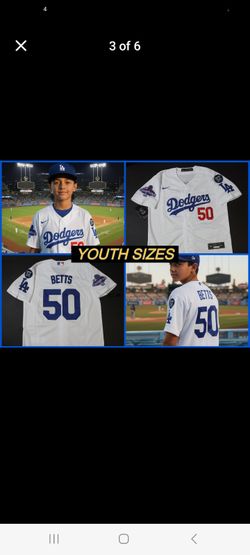 "New "..WS.Youth.Betts White Jersey
