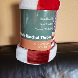 Plush Throw 50 X 60 inches