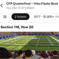 FIESTA BOWL 2 tickets