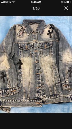 Chrome hearts, jean jacket, S, M, L,