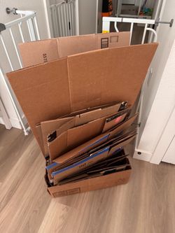 FREE! MUST TAKE ALL! 15-20 various sized cardboard napes