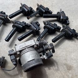 infiniti q45 vhd845 coil pack And Throttle Body 