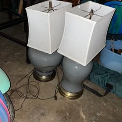 Two Lamps Read Discription 