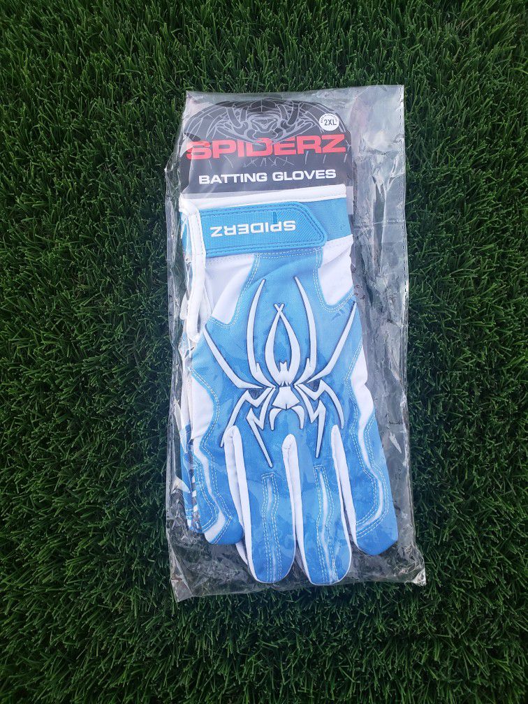 2 Pairs Of Brand New 2021 Mens XXL Spiderz Brand Batting Gloves