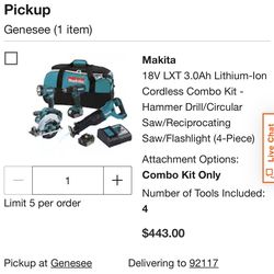Makita Tool Bundle