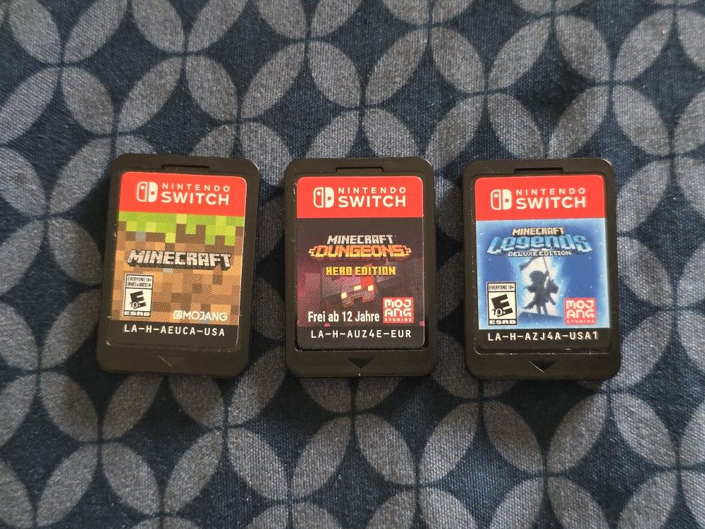 Minecraft Game Collection For Nintendo Switch