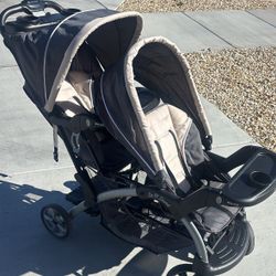 Like New- Travel Double Stroller 