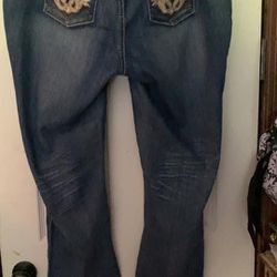 Embellished Pocket Jeans 