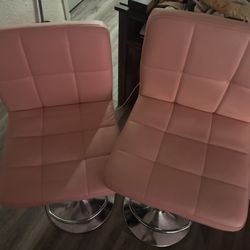 PINK BAR Stools