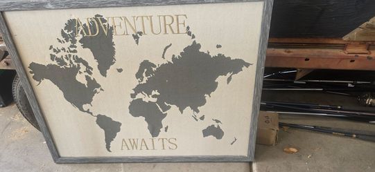 Adventure Awaits wall decor