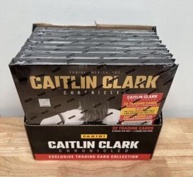 2025 Caitlin Clark Chronicles Exclusive Factory Case 8 Sealed Books Colorblast