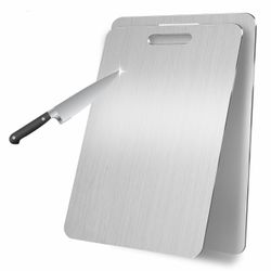🔥 TITANIUM CUTTING BOARDS — 2-PIECE SET