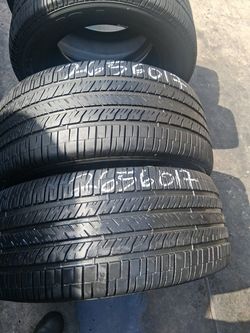 Pair 265/60/17 Goodyear Eagle RSA