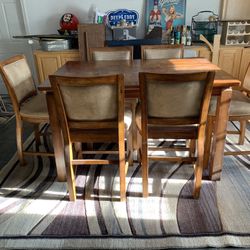Table and Six Chairs