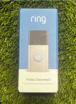 Ring 1080p HD Wireless Video Doorbell - Satin Nickel - 2nd Generation