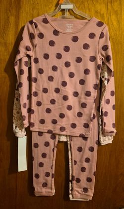 Carter's Girls 4 piece Pajama Set Size 7