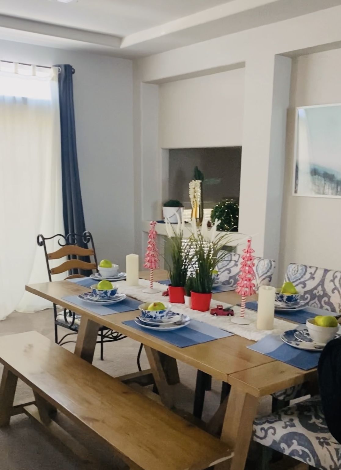 Dining Room Table with bench