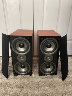 Polk Audio Monitor 40 Series II Floorstanding Speakers – Cherry – Like New