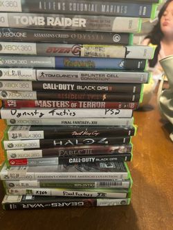 Mixed Lot of Xbox 360, Xbox One & PS2 Games