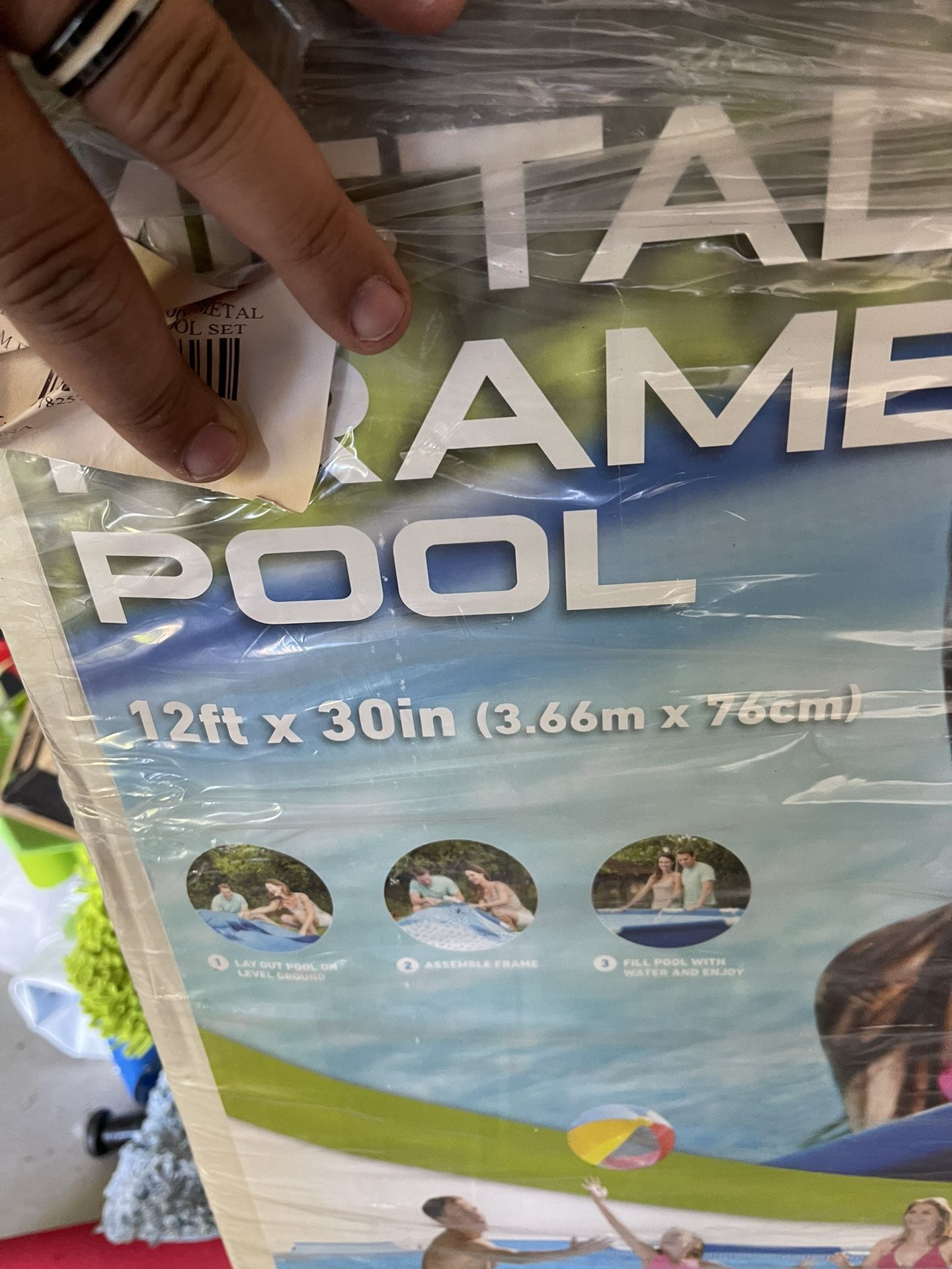 Over The Group Swimming Pool