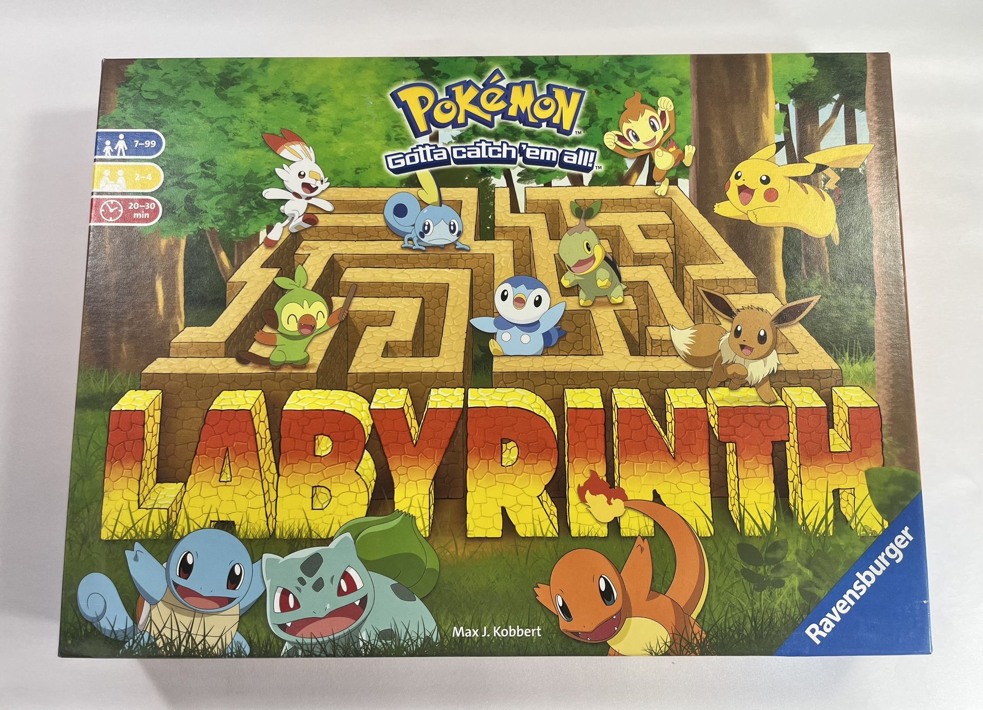 Pokemon Labyrinth Maze Ravensburger 2021 Board Game Complete