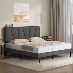 Queen Size Bed Frame 14”+Mattress 10”New In Box Delivery Available 