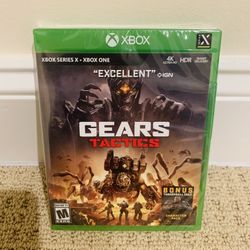 Brand New/ Sealed - Xbox Series X / Xbox One Gears Tactics Game ( Bonus - Thrashball Cole Character Pack)