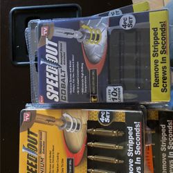 SPEED OUT Screw Extractor Kits
