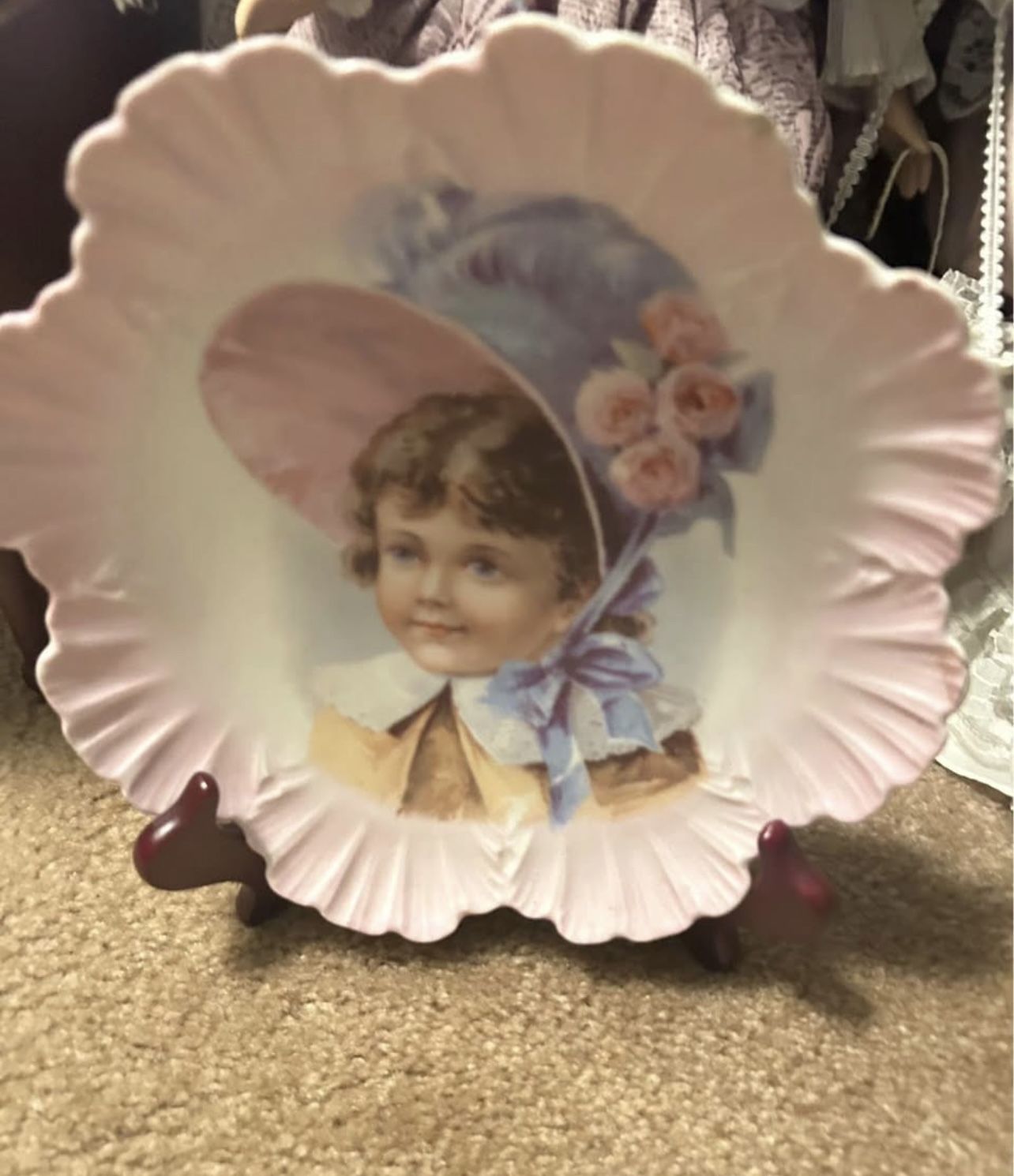 Victorian plate