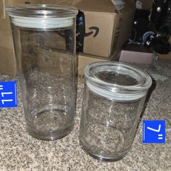New Air Tight Glass Jar Set