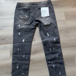 Brand New Purple Brand Jeans Men Slim Fit 