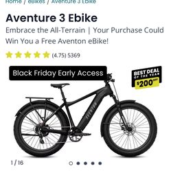 Brand new electric Cannondale cruiser bike