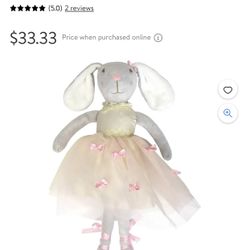 Ballerina Easter Plushie 