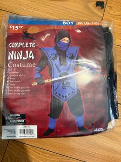 Disfraz de ninja para niño